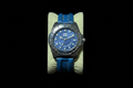 Sector 220 Sapphire Crystal Dive Watch — Blue Dial & Leather Strap