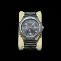 Certina DS Spel Chronograph - Front dial with tachymetre bezel on black background