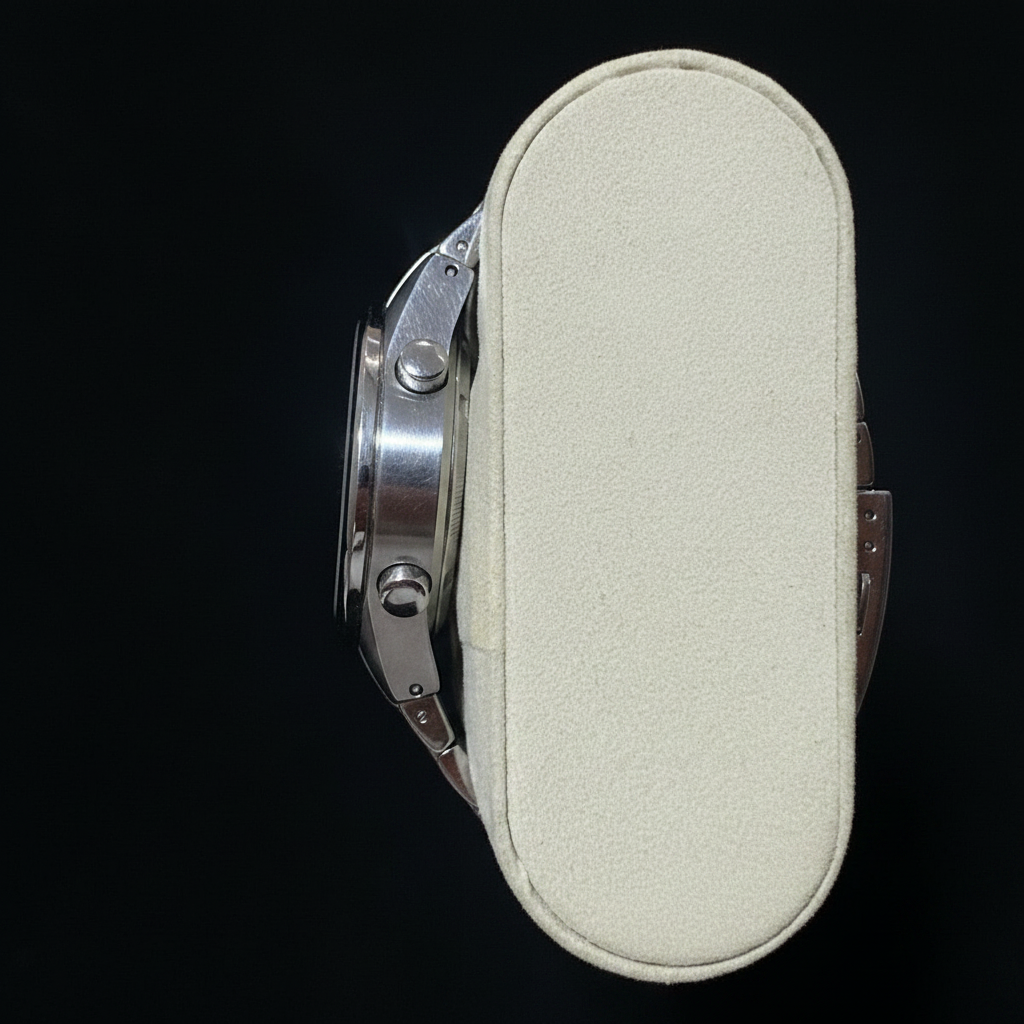 Certina DS-2 Chronograph - Crown side profile on black background