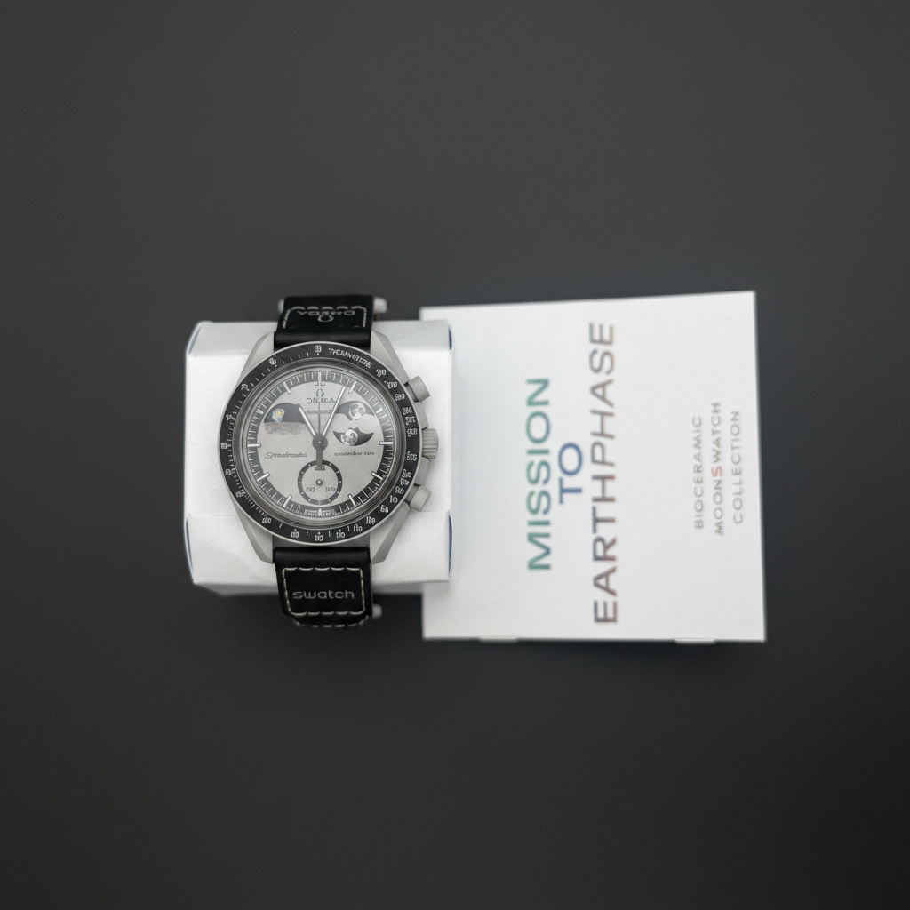 Front dial on black background