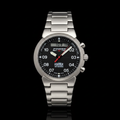 Roamer Power 8 front view – black dial ana-digi sports watch