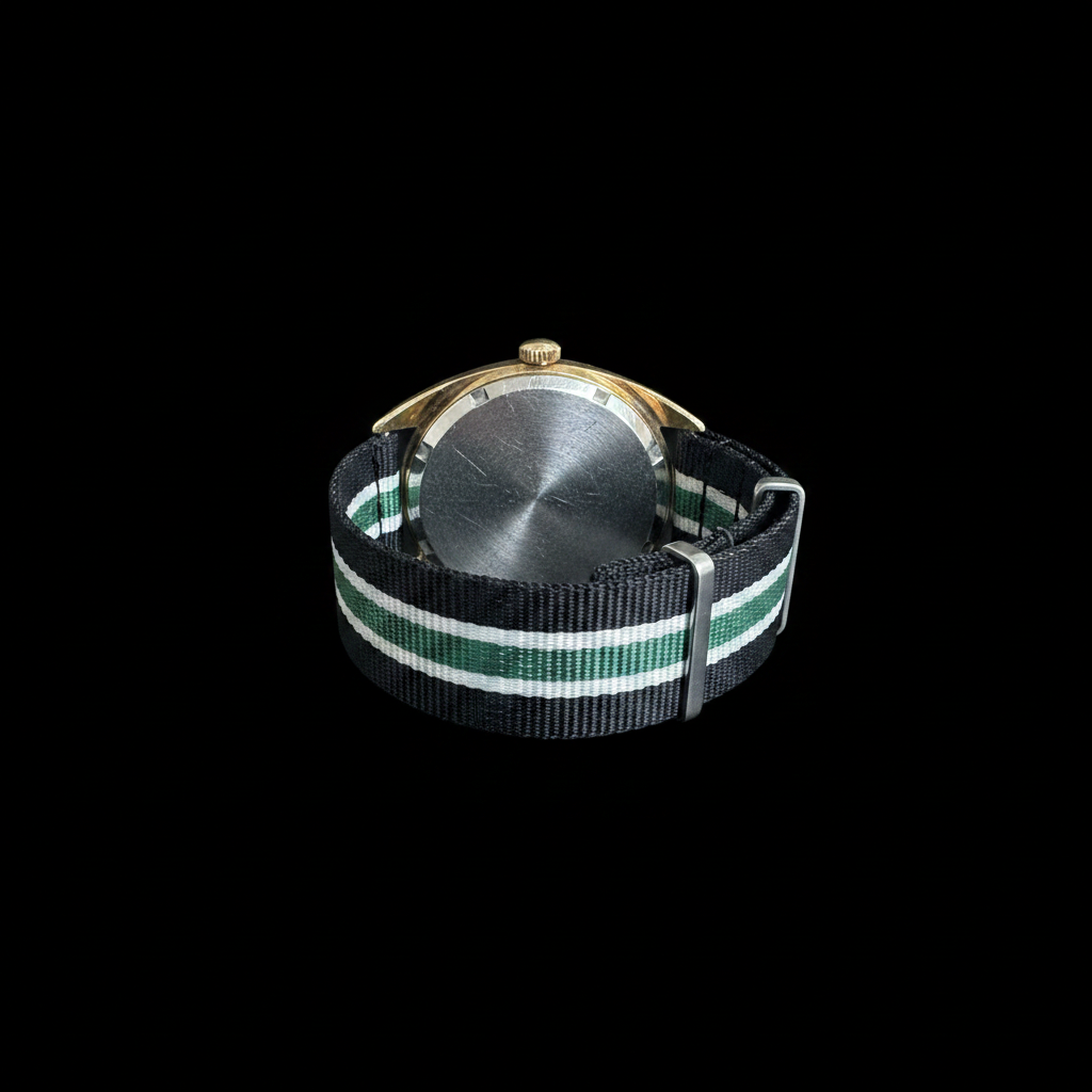 Roamer Superking - Caseback on black background